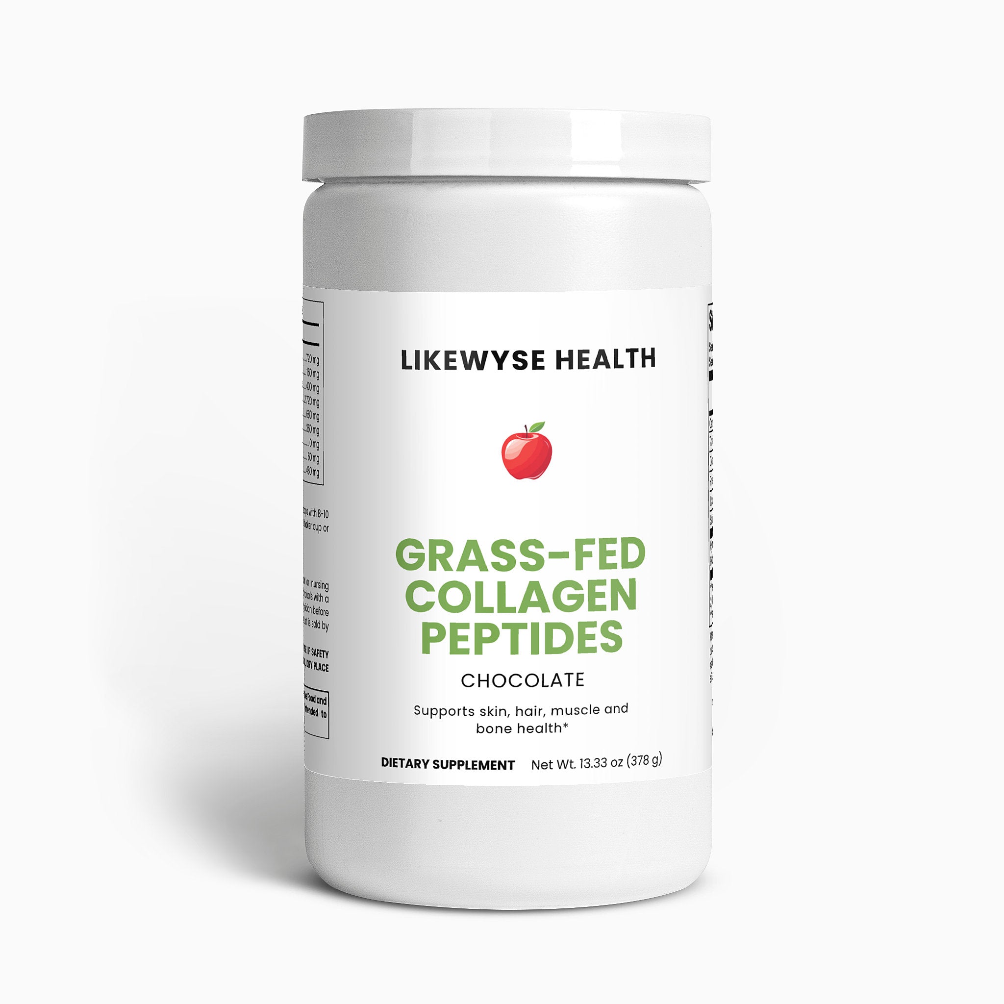 Grass-Fed Collagen Peptides Powder (Chocolate)