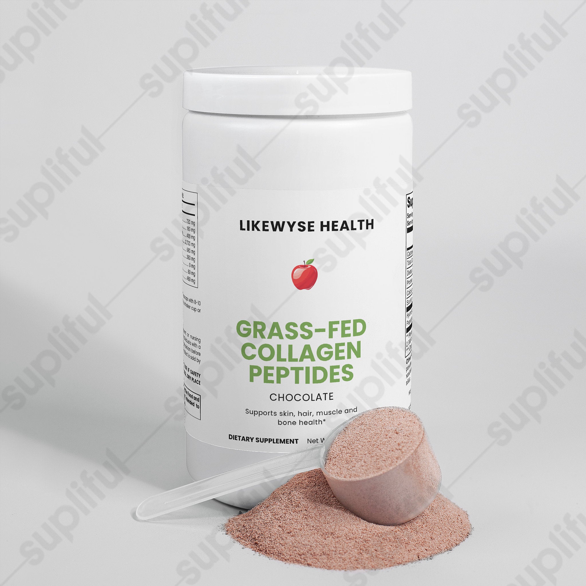 Grass-Fed Collagen Peptides Powder (Chocolate)