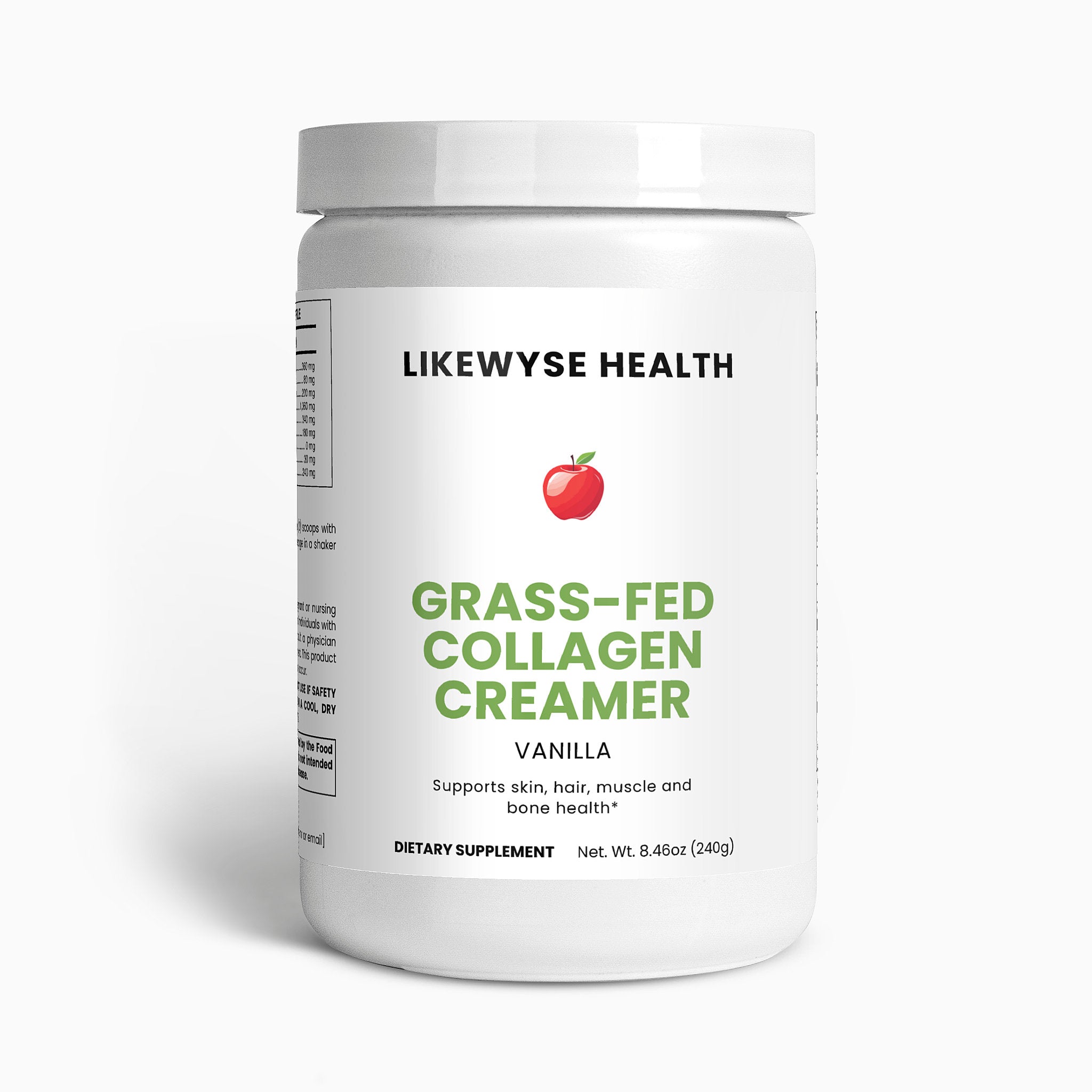 Grass-Fed Collagen Creamer (Vanilla)